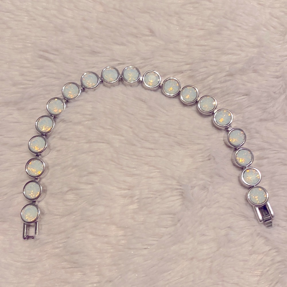 Touchstone by Swarovski Ice Bracelet in Pale Opal